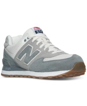 New Balance Men's 574 Retro Sport Casual Sneakers From Finish Line