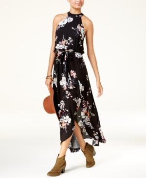 American Rag Juniors' Floral-print Maxi Dress, Created For Macy's