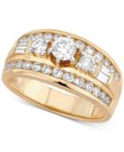 Diamond Engagement Ring (1-1/3 Ct T.w.) In 14k Gold