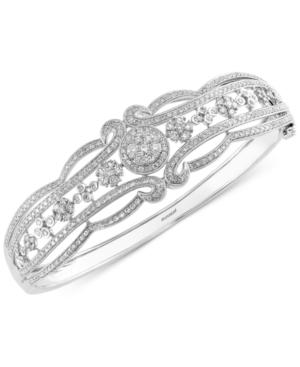 Bouquet By Effy Diamond Bangle In 14k White Gold (2 Ct. T.w.)