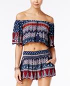 American Rag Off-the-shoulder Crop Top, Created For Macy's