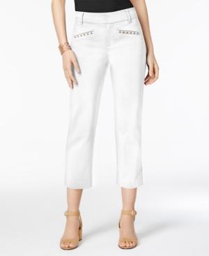 Style & Co Riveted Capri Pants, Only At Macy's