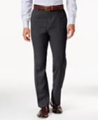 Louis Raphael Hidden Extention Straight-fit Dress Pants