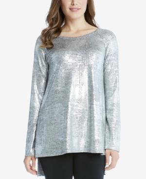 Karen Kane High-low Metallic Tunic