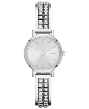 Dkny Women's Soho Stainless Steel Bangle Bracelet Watch 24mm Ny2277