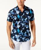Inc International Concepts Men's Floral-print Shirt, Created For Macy's