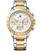 Tommy Hilfiger Men's Sophisticated Sport Two-tone Stainless Steel Bracelet Watch 44mm 1791226