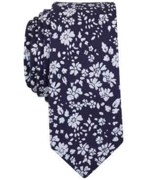 Penguin Men's Pitchel Floral Slim Tie