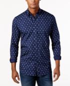 Club Room Men's Nautical Print Shirt, Only At Macy's