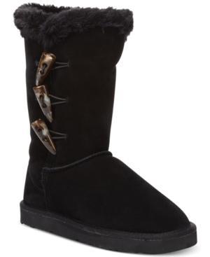 Style & Co. Bella Toggle Faux Fur Cold Weather Boots Women's Shoes