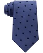 Calvin Klein Men's Satin Sheen Mini Dot Slim Tie