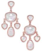 Charter Club Glossy Stone Chandelier Earrings, Only At Macy's