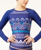 Roxy Exotic Printed Rash Guard Women's Swimsuit