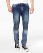 Calvin Klein Jeans Men's Slim-fit Stretch Moto Jeans