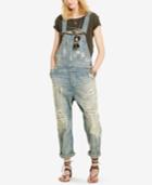 Denim & Supply Ralph Lauren Clayton Distressed Overalls