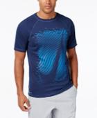 Nike Men's Men's Hydro Dri-fit Graphic-print Swim Shirt
