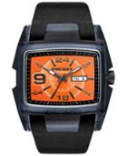Diesel Men's 40th Anniversary Limited Edition Black Leather Strap Watch 47x55mm, Created For Macy's - Limited Edition