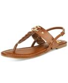 G By Guess Lorrie T-strap Flat Sandals Women's Shoes