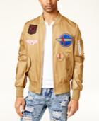 American Stitch Men's Lightweight Patch Flight Jacket