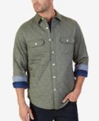 Nautica Men's Quilted Twill Shirt