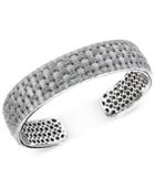 Balissima By Effy Diamond Cuff Bracelet (3/5 Ct.t.w.) In Sterling Silver