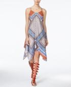 American Rag Printed Handkerchief-hem Midi Dress, Only At Macy's