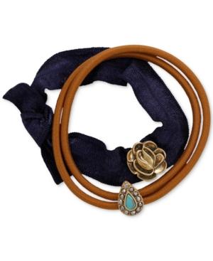 Lucky Brand Floral Elastic Hair Tie