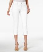 Nydj Dayla Wide-cuff Cropped Jeans