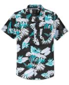 Guess Men's Tropical Floral Shirt