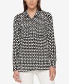 Tommy Hilfiger Dot-print Shirt, Created For Macy's