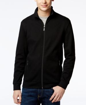 Club Room Men's Interlock Zip-front Jacket, Only At Macy's