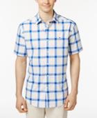 Tommy Hilfiger Men's Drexler Windowpane Cotton Shirt