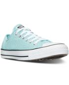 Converse Women's Chuck Taylor Ox Perfed Casual Sneakers From Finish Line