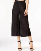 In Awe Of You By Awesomeness Tv Juniors' Pinstriped Culotte Pants