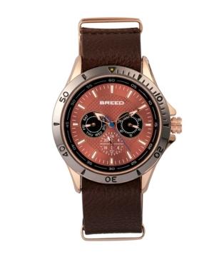 Breed Quartz Espinosa Silver Chronograph Alloy Watches 42mm