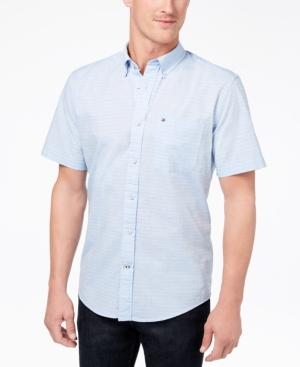 Tommy Hilfiger Men's Graham Stripe Popover Pocket Shirt, Created For Macy's
