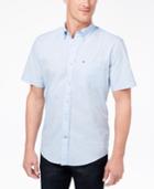 Tommy Hilfiger Men's Graham Stripe Popover Pocket Shirt, Created For Macy's
