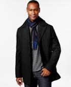 Perry Ellis Big And Tall Wool-blend Scarf Coat
