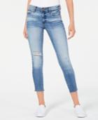 Sts Blue Emma Cropped Side-stripe Skinny Jeans