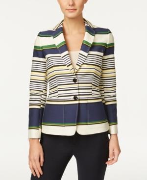 Tommy Hilfiger Three-pocket Striped Blazer