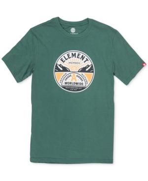 Element Men's Grade A Logo Print Cotton T-shirt