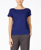 Eileen Fisher Short-sleeve Pocket T-shirt
