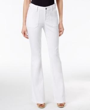 Earl Jeans Flare-leg White Wash Jeans