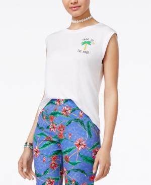 Shift Juniors' Palm Graphic Tank Top