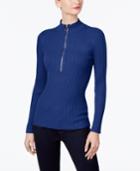 Inc International Concepts Half-zip Sweater, Created For Macy's