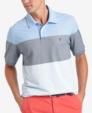Izod Men's Oxford Colorblocked Knit Polo