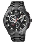 Citizen Watch, Men's Eco-drive Black Stainless Steel Bracelet 43mm Bl8097-52e