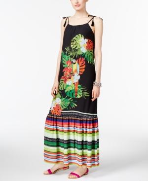 Inc International Concepts Tassel-tie Maxi Dress, Only At Macy's