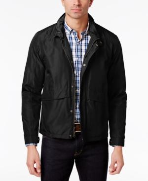 Cole Haan Men's Packable Trucker Raincoat