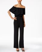 Vince Camuto Off-the-shoulder Ruffle Jumpsuit